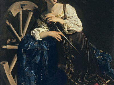 St Catherine of Alexandria, Fondacion Thyssen-Bornemisza, Madrid